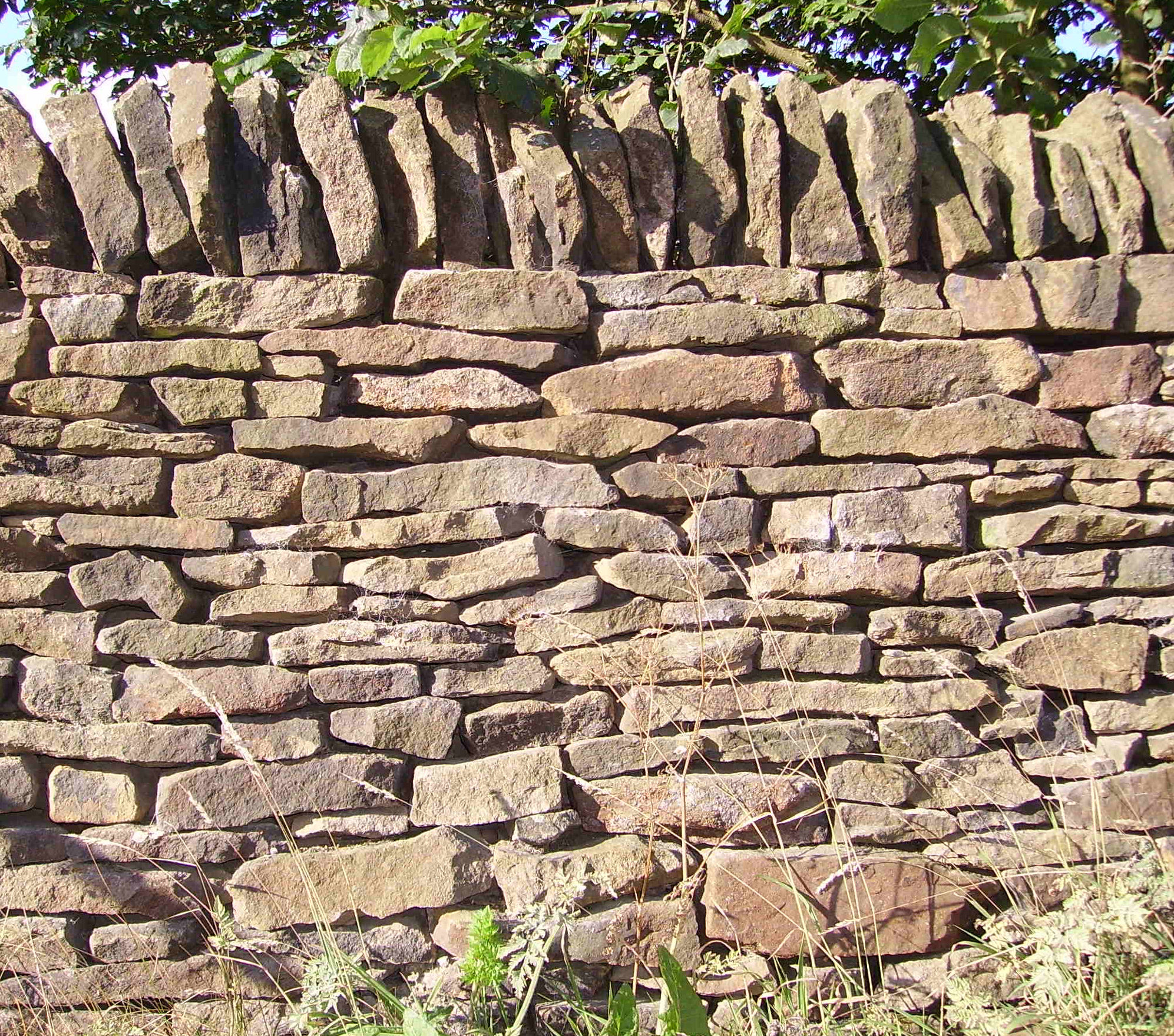 Dry stone walling