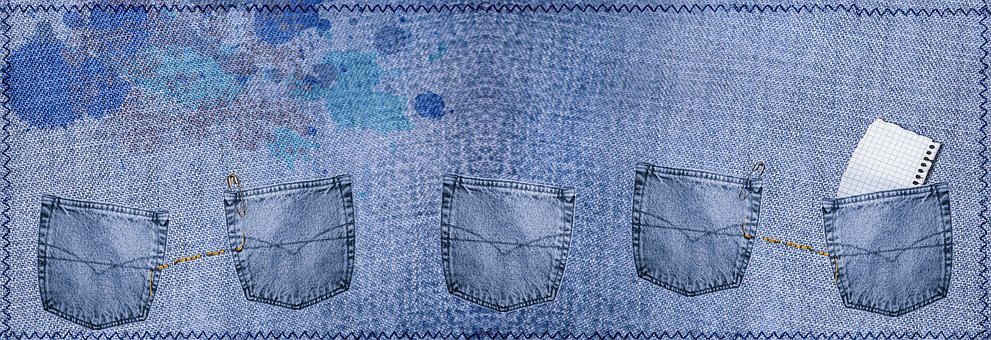 Reuse fabric - Make items from old jeans