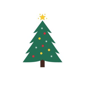 A real cut Christmas tree