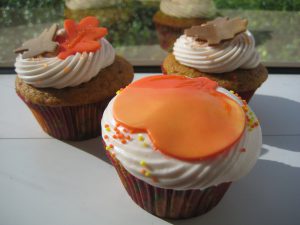 Pumpkin cupcakes