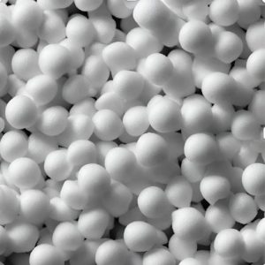 polystyrene balls (close up)