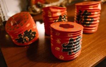 Red Chinese paper Lanterns