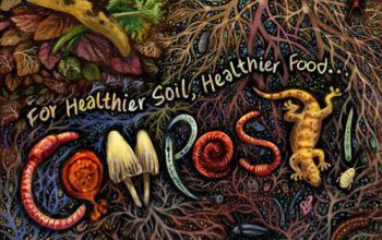 poster that says for healthier soil, healthier food... compost!